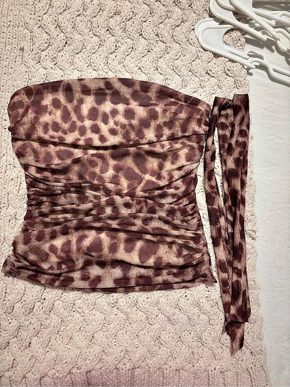 pretty garbage Leopard Print Cami Size Small